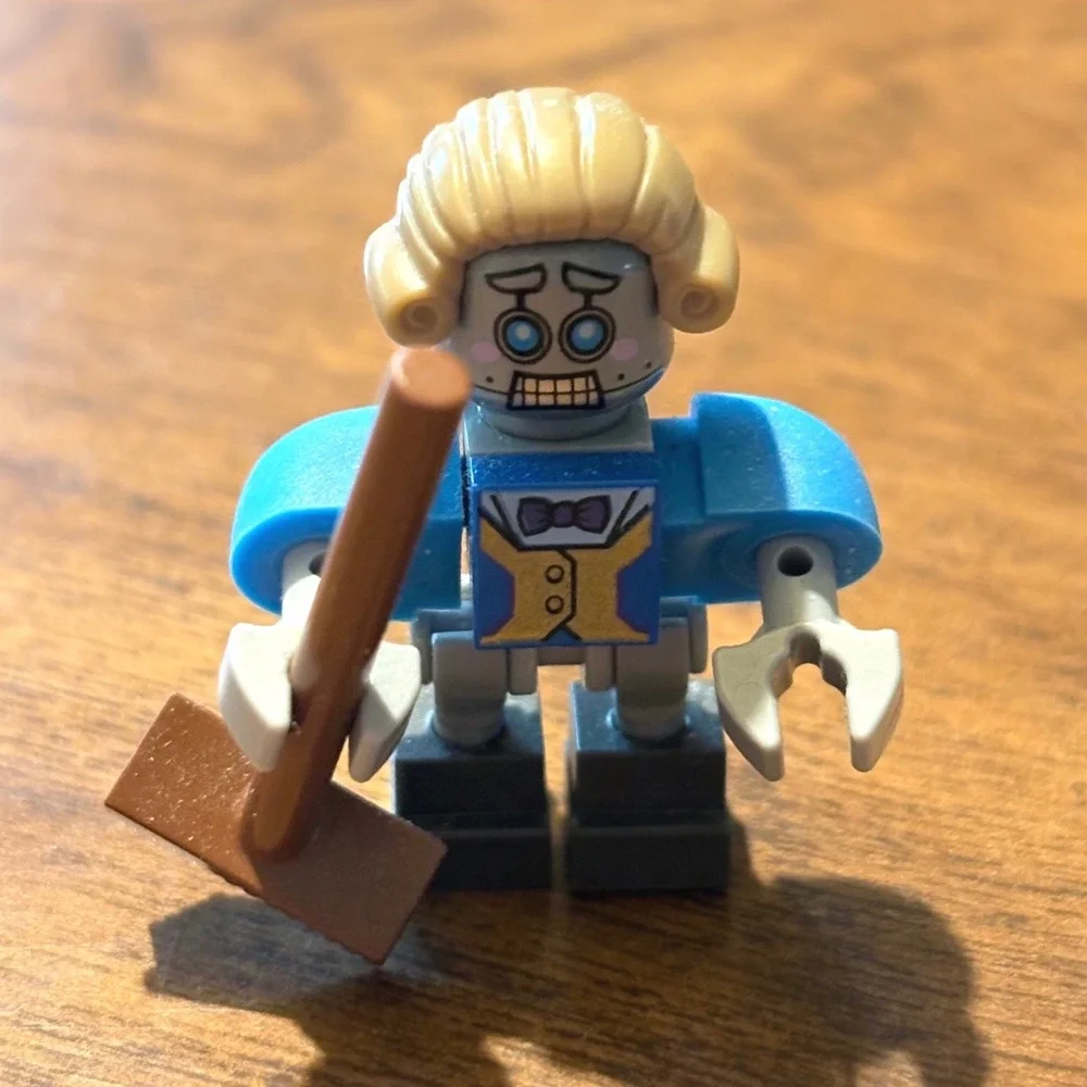 LEGO Nexo Knights Protocol Bot Minifigure 70357 Fancy Pants Robot nex114 Broom